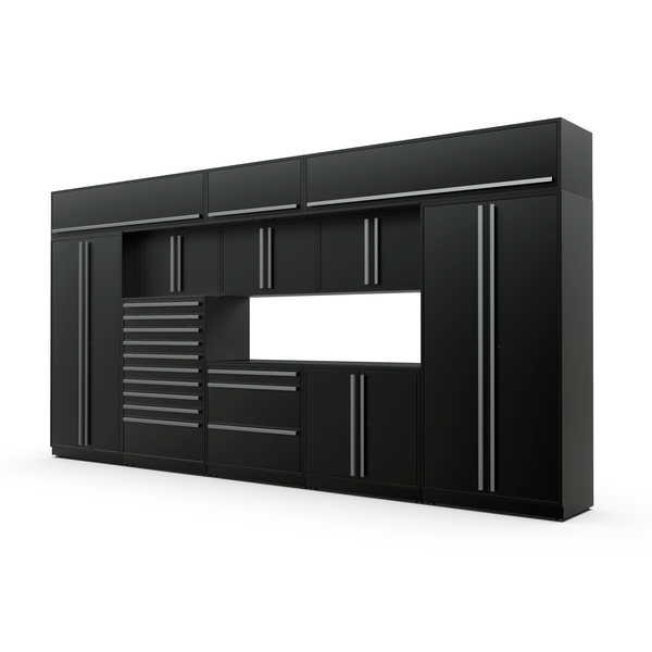 Overheads Fusionplus 16 Ft Tool Storage Cabinet Set