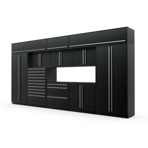 Overheads Fusionplus 16 Ft Tool Storage Cabinet Set