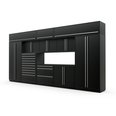Overheads Fusionplus 16 Ft Tool Storage Cabinet Set