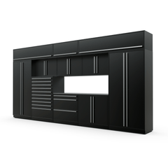 Overheads Fusionplus 16 Ft Tool Storage Cabinet Set
