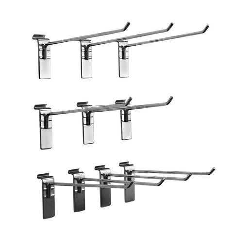 8 in. Chrome Hook – 10 pack