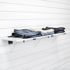 48 in. White Shelf