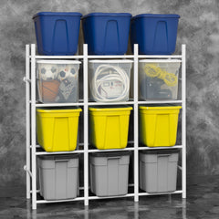 Bin Warehouse Rack – 12 Totes Compact