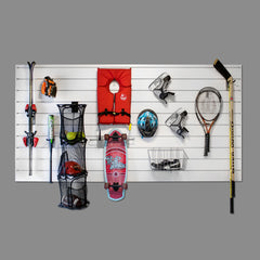 8 ft.  x 4 ft. PROCORE PVC Slatwall