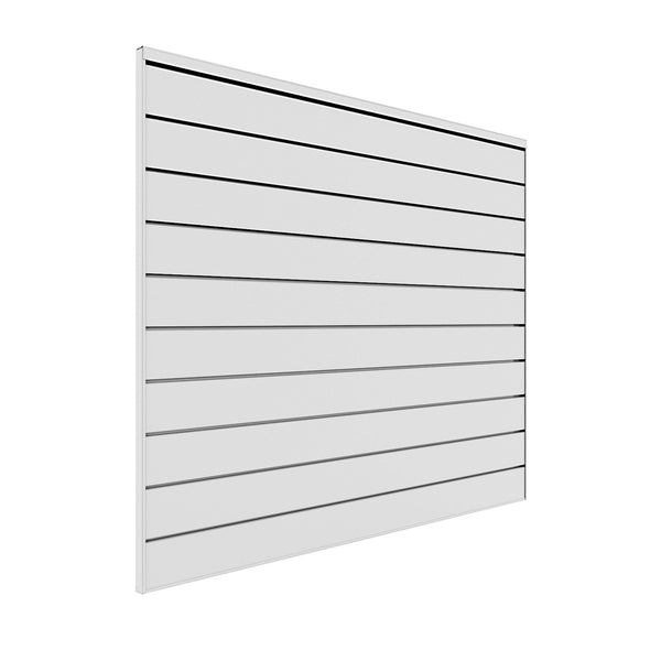4 ft. x 4 ft. PVC Slatwall