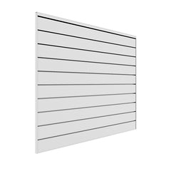 4 ft. x 4 ft. PVC Slatwall