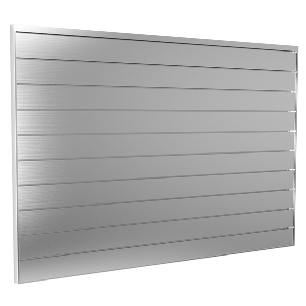 8 ft. x 4 ft. Aluminum Slatwall