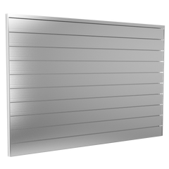 8 ft. x 4 ft. Aluminum Slatwall