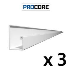 8 ft. PROCORE PVC Starter Trim Pack