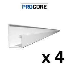 8 ft. PROCORE PVC Starter Trim Pack