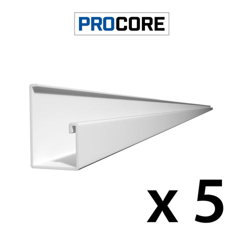 8 ft. PROCORE PVC Starter Trim Pack