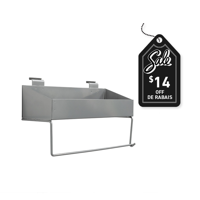 Proslat Shelf and Paper Towel Holder