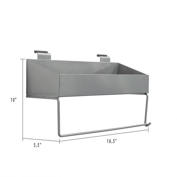 Proslat Shelf and Paper Towel Holder