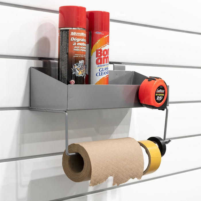Proslat Shelf and Paper Towel Holder