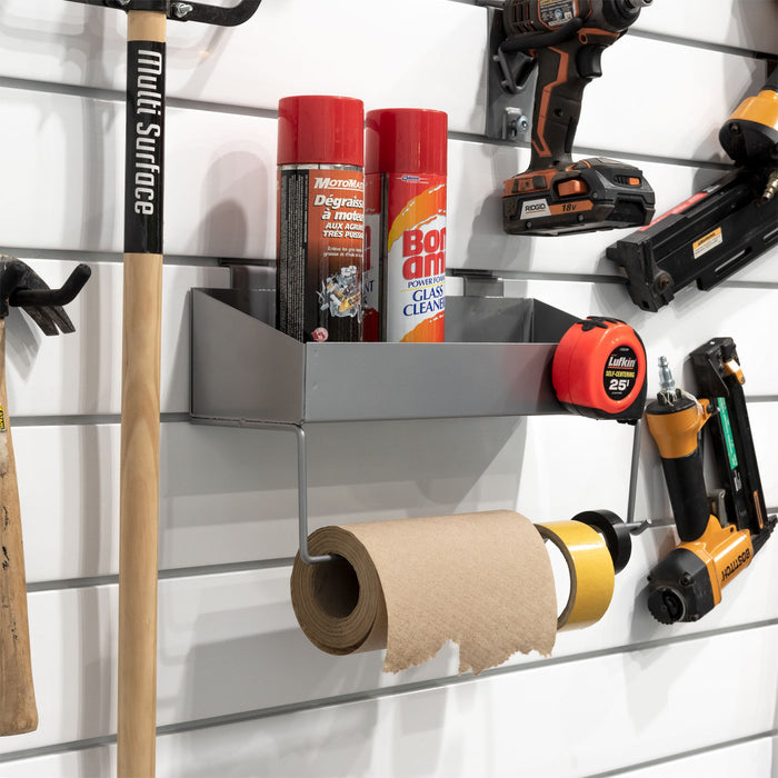 Proslat Shelf and Paper Towel Holder