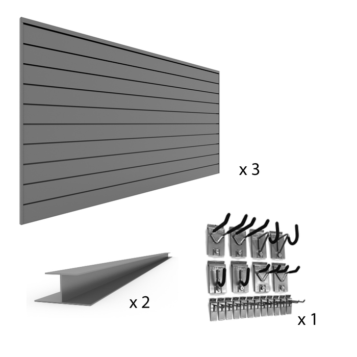 Proslat PVC Slatwall Standard Bundle