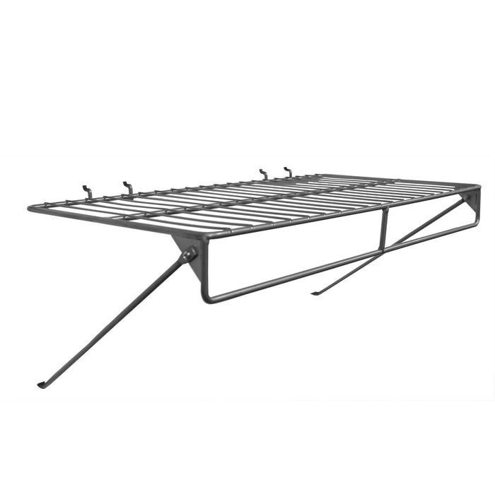 Tablette en treillis métallique de 24 po