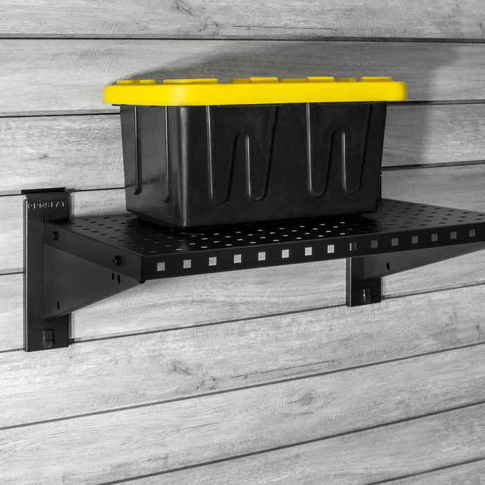 STEALTH 24 in. Heavy Duty Metal Shelves - 2 Pack