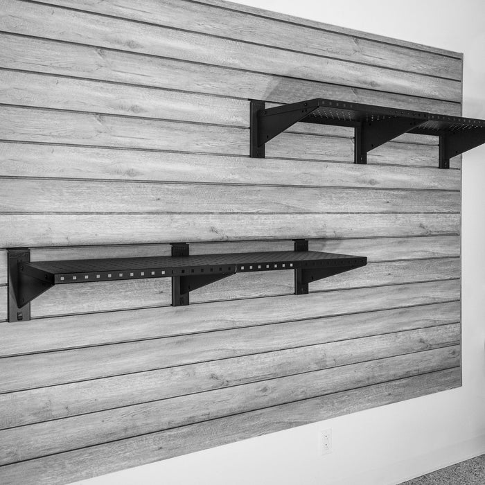 STEALTH 48 in. Heavy Duty Metal Shelves - 2 Pack