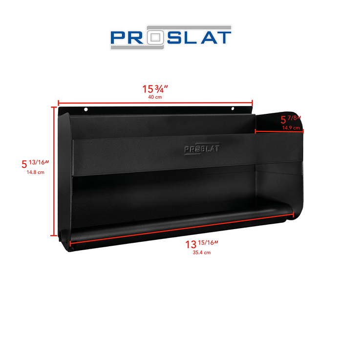 STEALTH Shelf & Paper Towel Holder