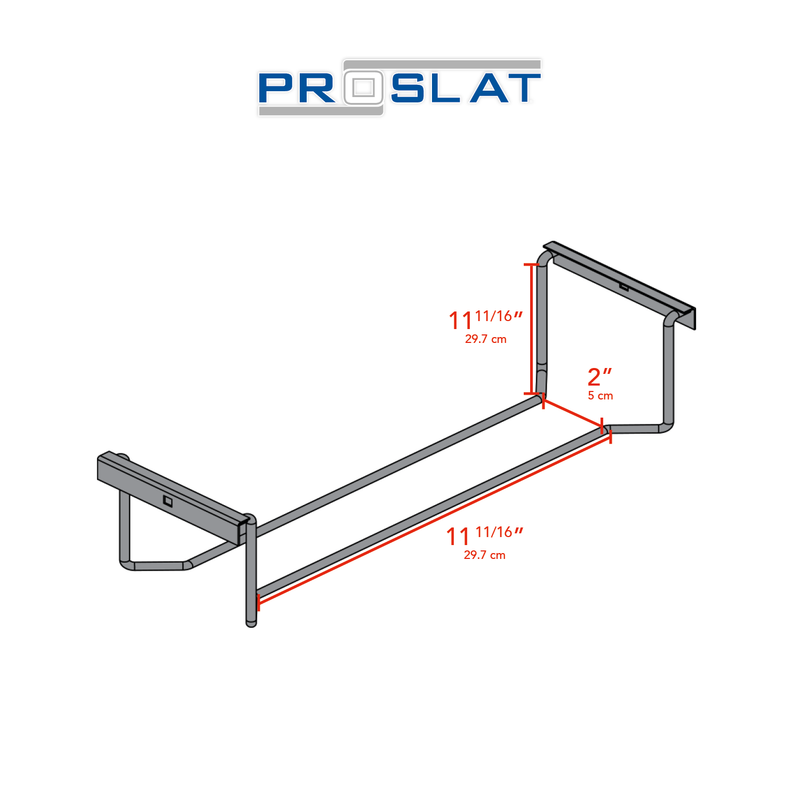 STEALTH 48 in. Heavy Duty Metal Shelf with Tool Holders