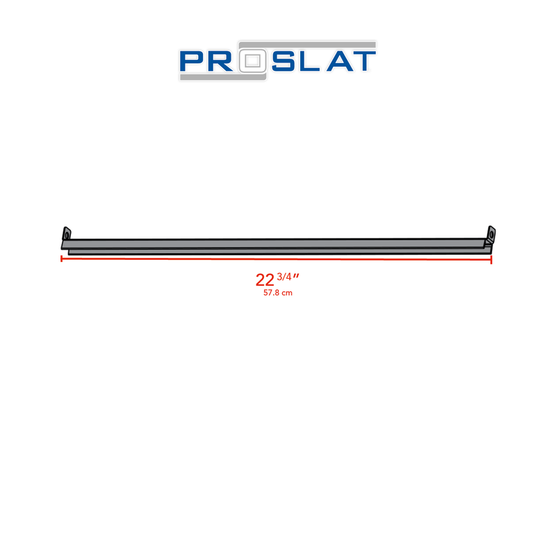 STEALTH 48 in. Shelf with Clothing Pole