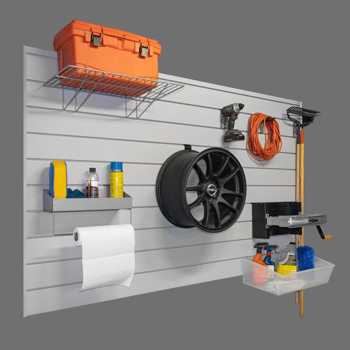 PROCORE+ Mini Bundle de Slatwall en Fibre de Carbone Gris Argenté 