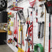 Best Slatwall garage storage system. Durable PVC. Strong Slatwall with a lifetime warranty. 4x8 ft Slatwall Section. White Slatwall. White Slat board . Perfect for garage tool storage. Garage wall organization.