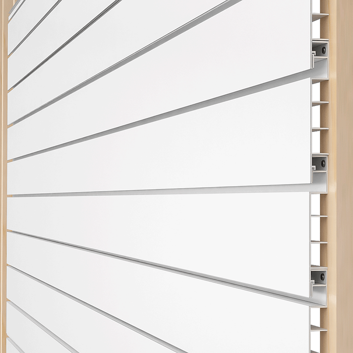 Mur à lattes en PVC de 4 pi x 4 pi