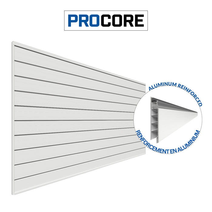4 ft. x 8 ft. PROCORE Slatwall