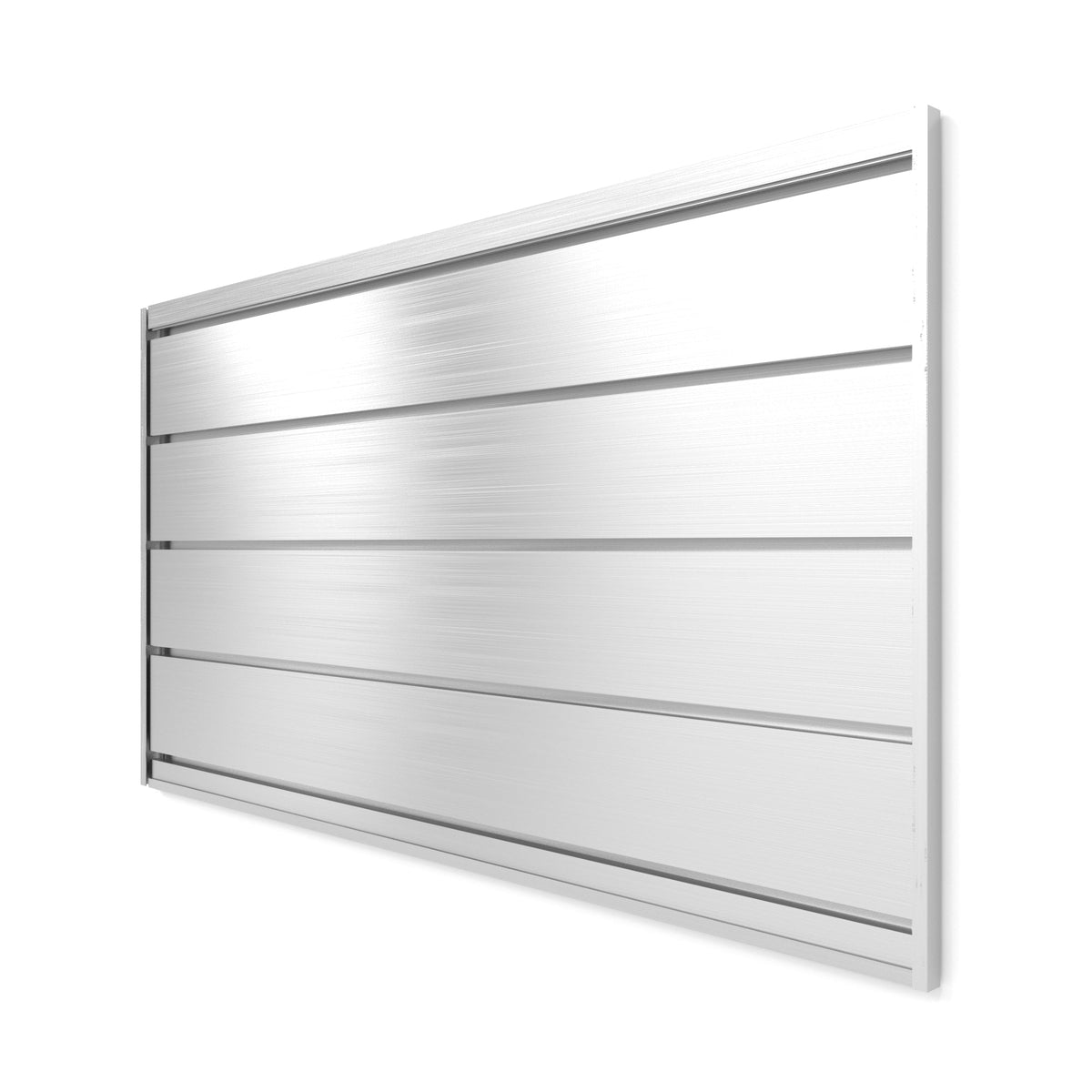 Proslat 40 inch Aluminum Slatwall Backsplash — invinciblegarage