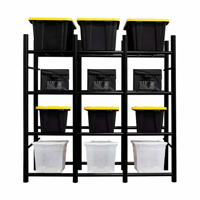 Bin Warehouse Support robuste pour 12 sacs