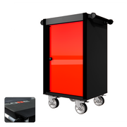 22 Series - Locker - Black Handles - Traditional Casters