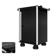 22 Series - Locker - Silver Handles - Foot Casters
