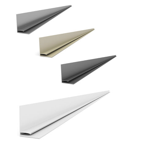 Proslat 8′ PVC L Trim Pack