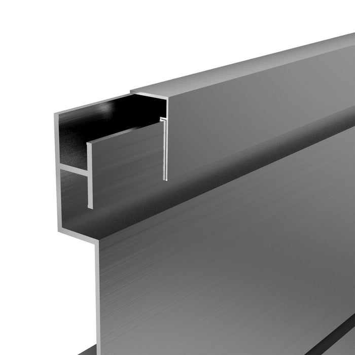 Garniture en L en aluminium de 48,5 po 