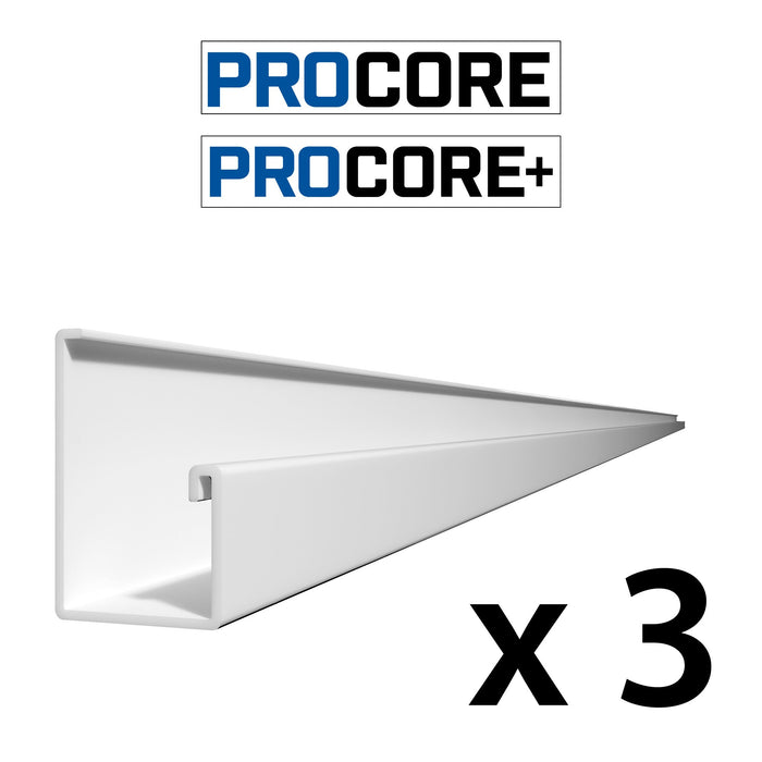 Ensemble de garniture de départ en PVC PROCORE+ de 8 pi 