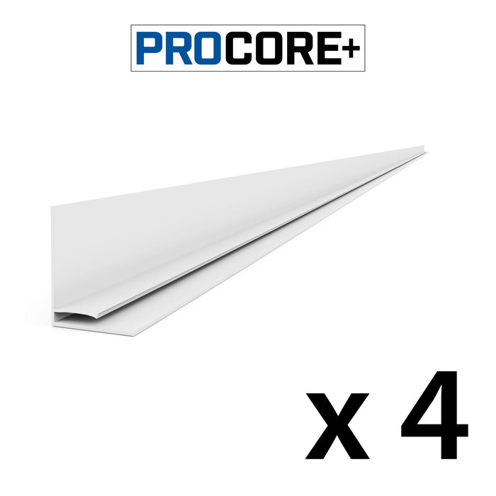 Pack de garniture supérieure en PVC en fibre de carbone noir PROCORE+ de 8 pi