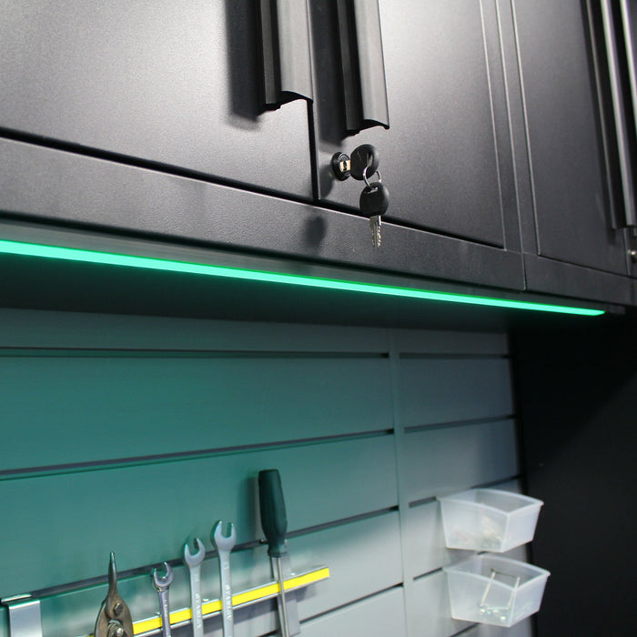 Lumière RVB 4K sous armoire de 40 po avec cordon d'alimentation