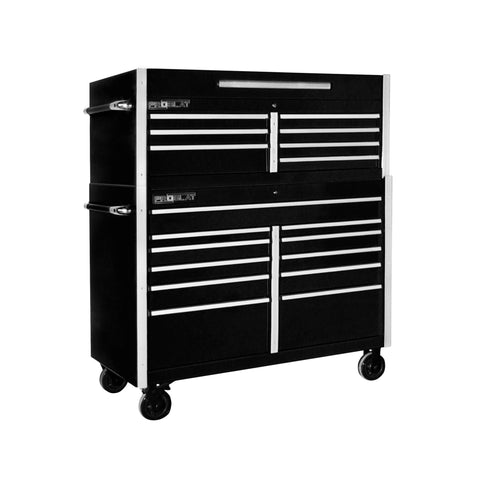 MCS 54 in. Rolling tool chest combo – Black