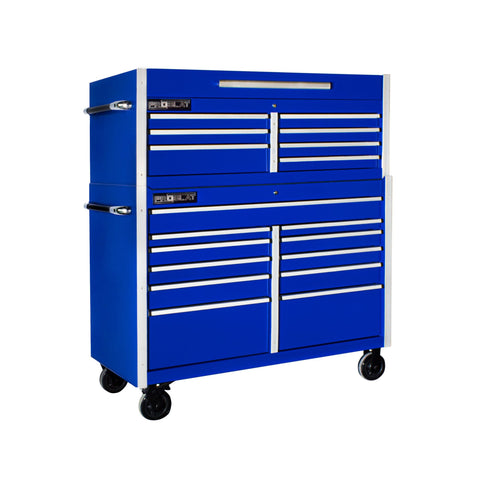 MCS 54 in. Rolling tool chest combo – Blue