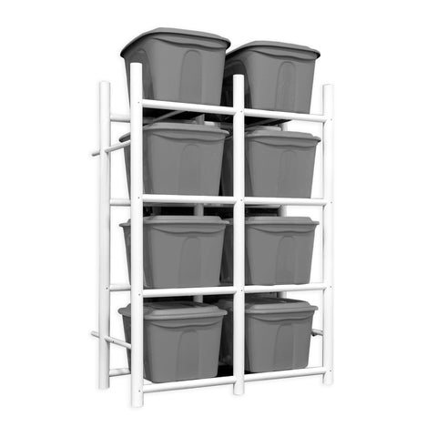 Bin Warehouse Rack – 8 Totes