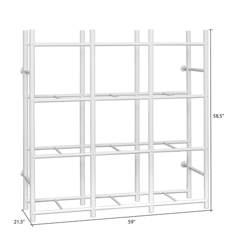 Bin Warehouse Rack – 12 Totes Compact