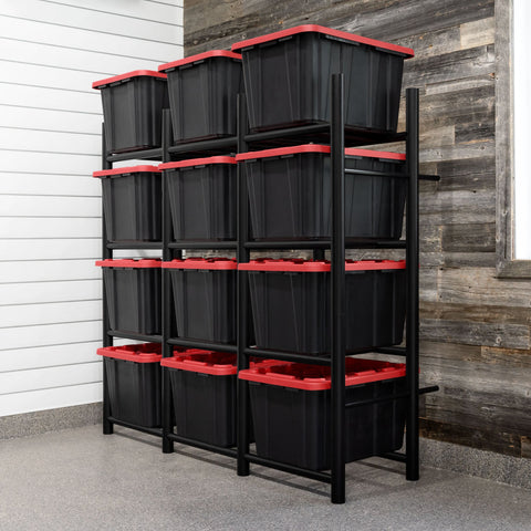 Bin Warehouse Heavy-Duty 12 tote Rack *SPECIAL EDITION*