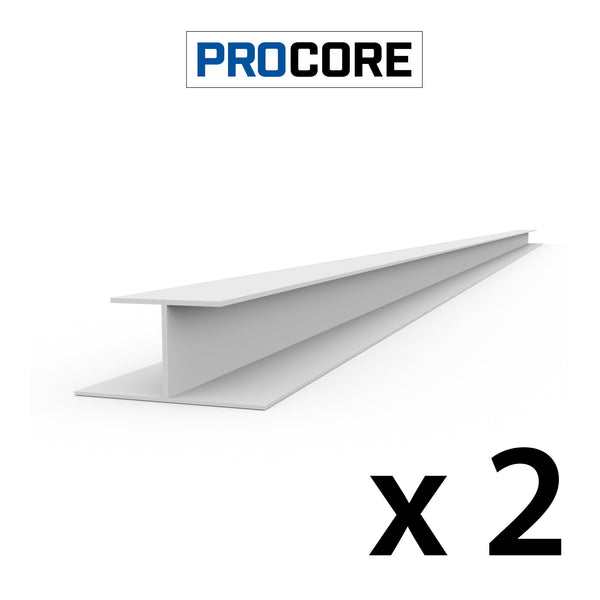 8 ft. PROCORE PVC H-Trim Pack