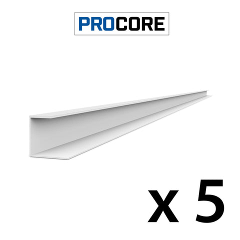 8 ft. PROCORE PVC Side Trim Pack